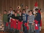 Weihnachtsfeier der F- und E-Junioren am 12. Dezember 2008