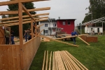 Aufstellen der Grillbude_6